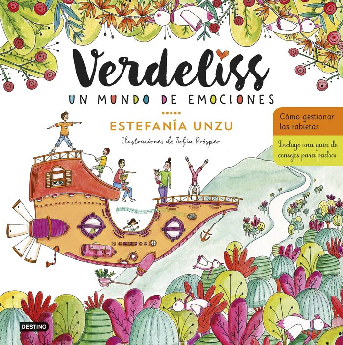 Verdeliss, un mundo de emociones, de Unzu | portada del libro