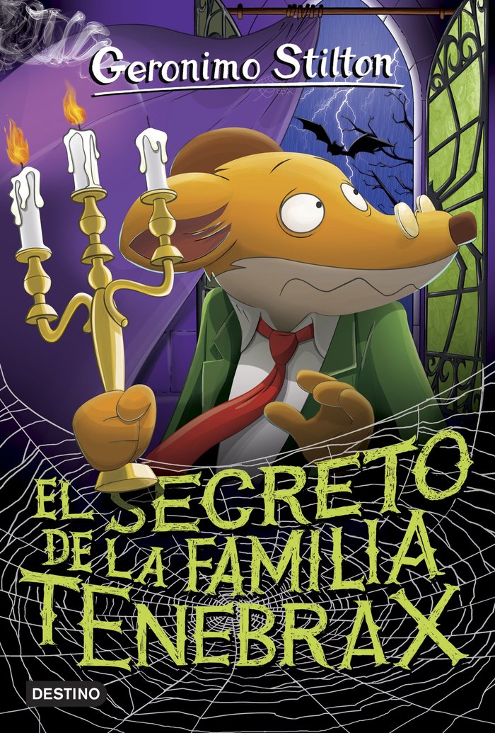 GS 18N. El secreto de la familia Tenebrax, de Stilton | portada del libro