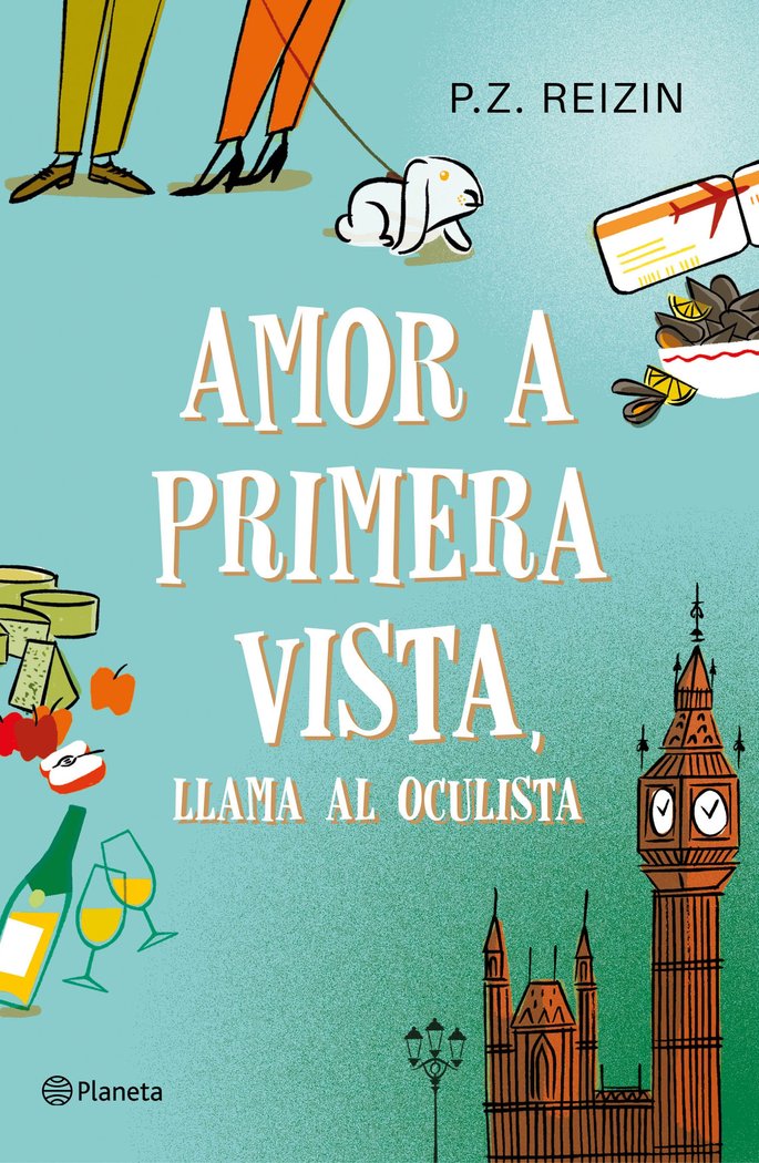 Amor a primera vista, llama al oculista, de Reizin, P. Z. | portada del libro