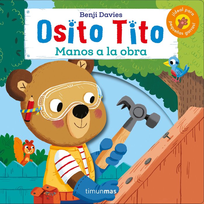 Osito Tito. ¡Manos a la obra!, de Davies, Benji | portada del libro