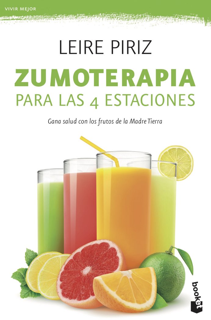 Zumoterapia para las 4 estaciones, de Piriz Romero, Leire | portada del libro