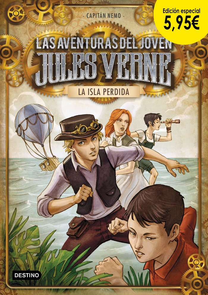 La isla perdida. Edición especial 5,95, de Capitán Nemo | portada del libro