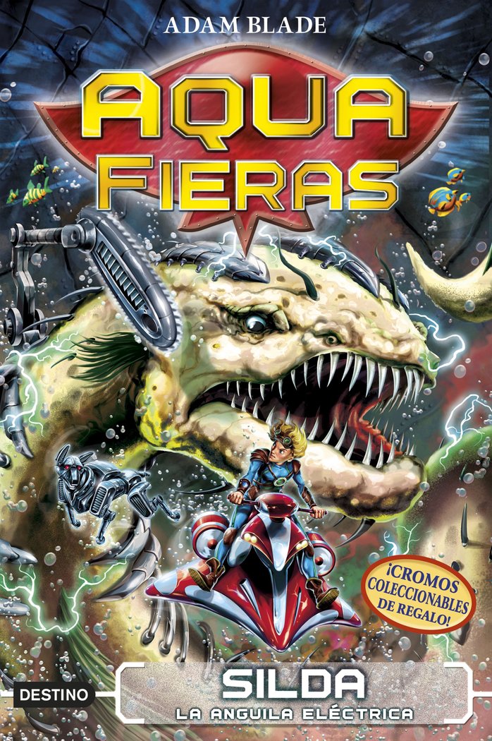 Silda, la anguila eléctrica, de Blade, Adam | portada del libro