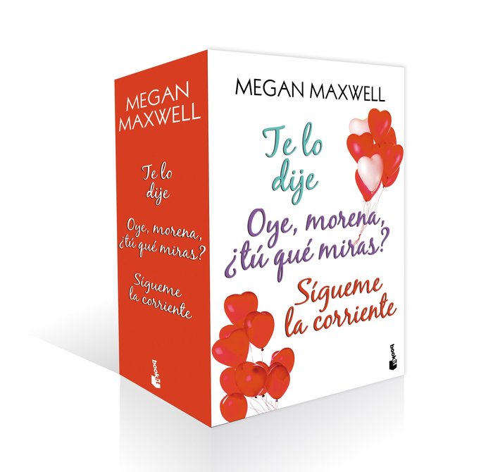 ESTUCHE MEGAN MAXWELL ROMÁNTICA, de Maxwell | portada del libro