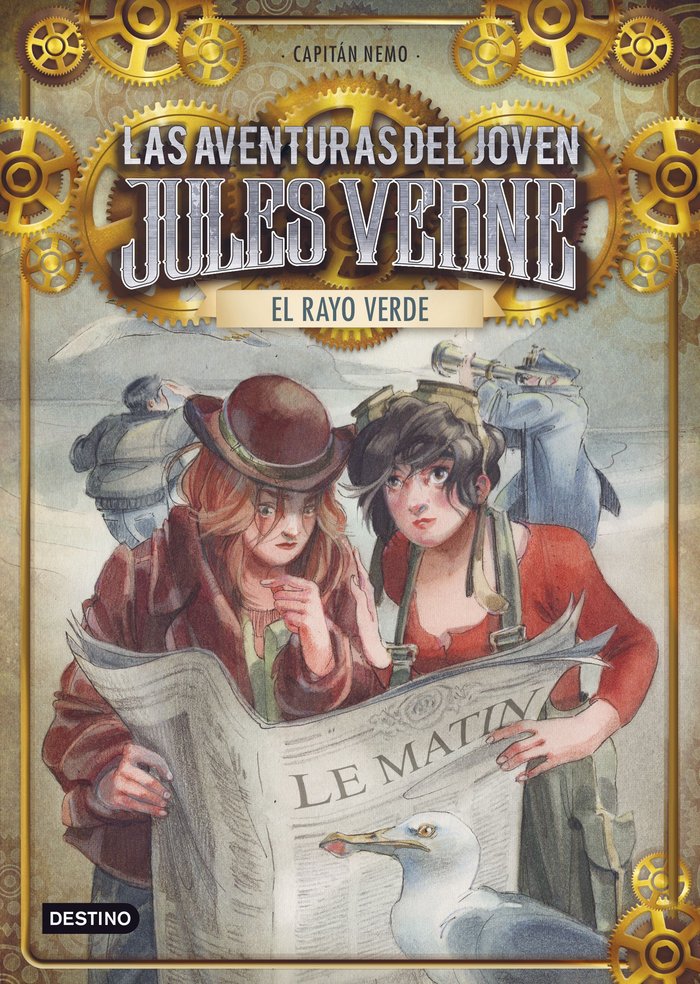El rayo verde, de Capitán Nemo | portada del libro