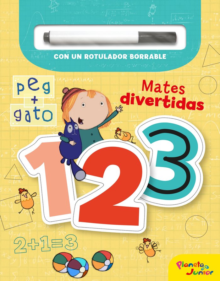 Peg + Gato. Mates divertidas, de Peg + Gato | portada del libro