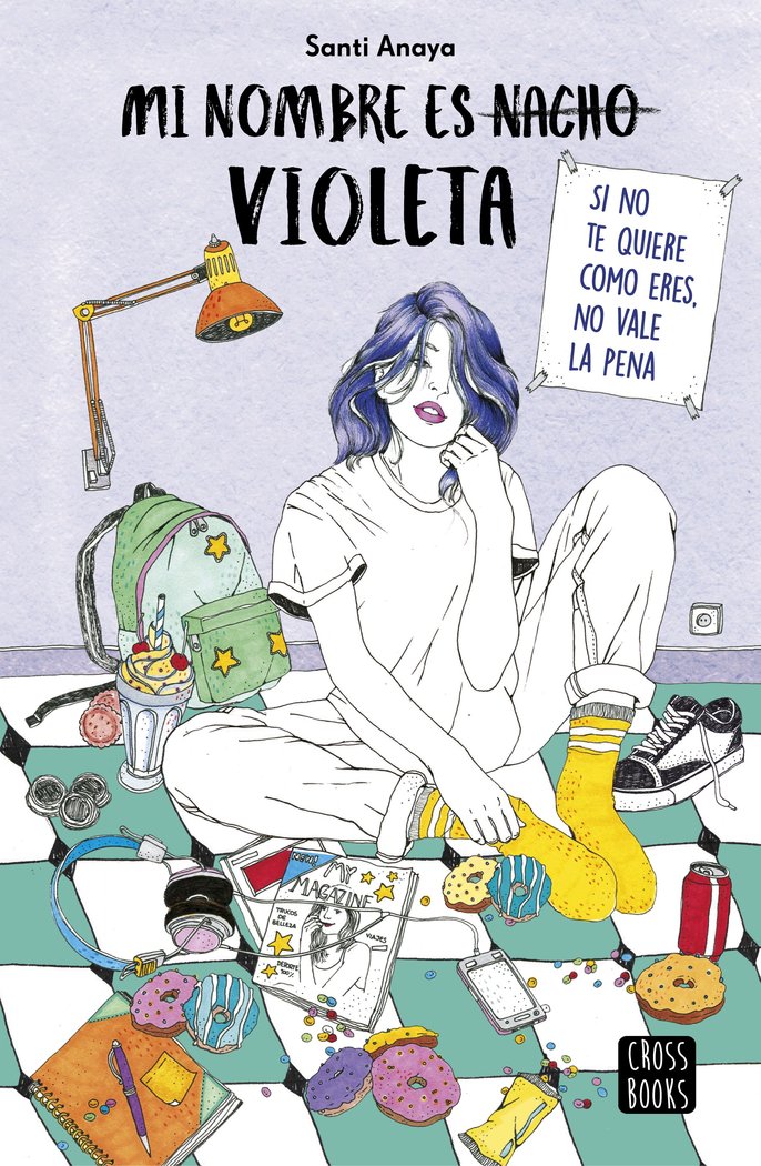 Mi nombre es Violeta, de Anaya | portada del libro