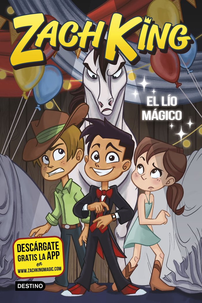 El lío mágico, de King, Zach | portada del libro