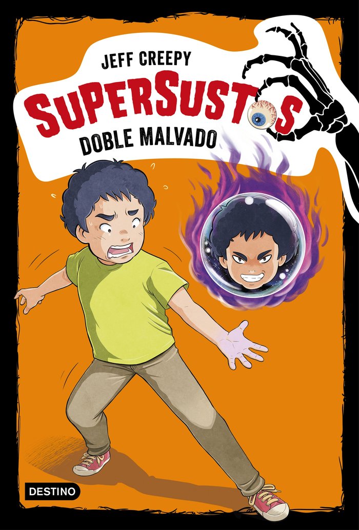 Supersustos. Doble malvado, de Creepy | portada del libro