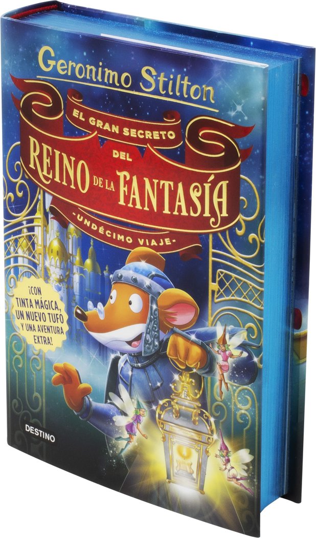El gran secreto del Reino de la Fantasía. Undécimo viaje, de Stilton, Geronimo | portada del libro