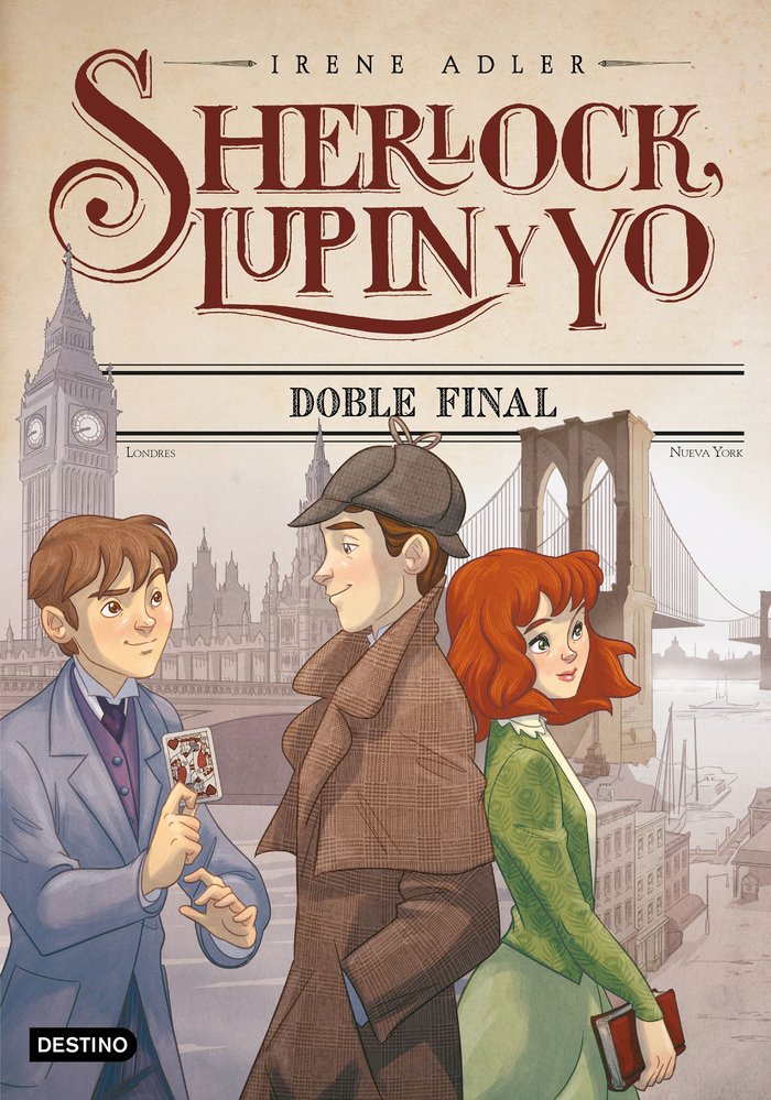 Sherlock 13. Doble final, de Adler, Irene | portada del libro