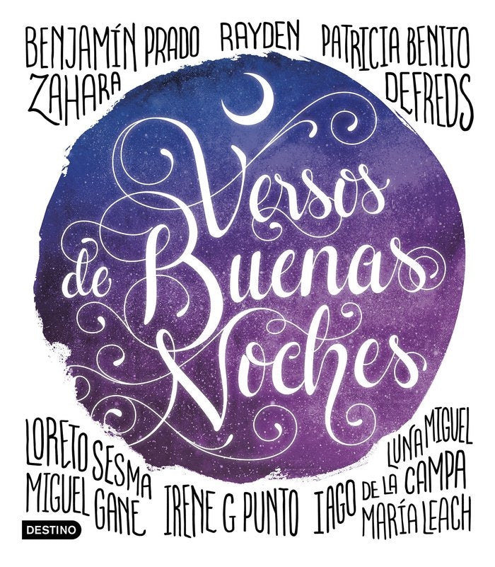 Versos de buenas noches, de AA. VV. | portada del libro