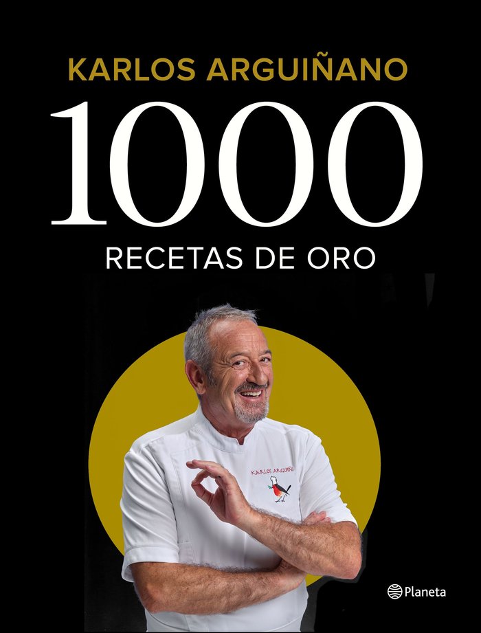 1000 recetas de oro, de Arguiñano, Karlos | portada del libro