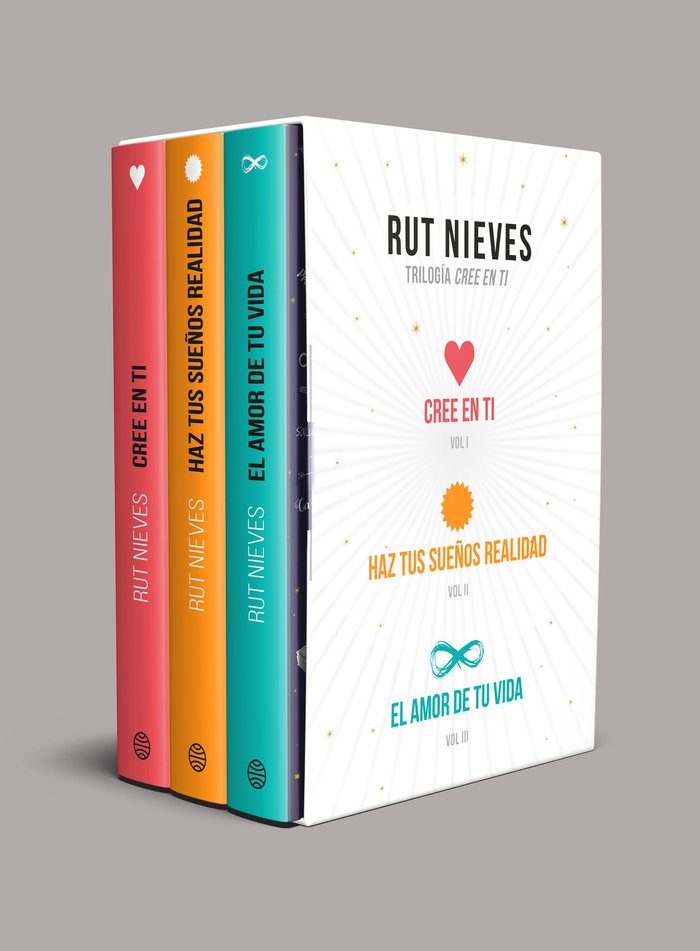 Estuche trilogía Cree en ti, de Nieves | portada del libro
