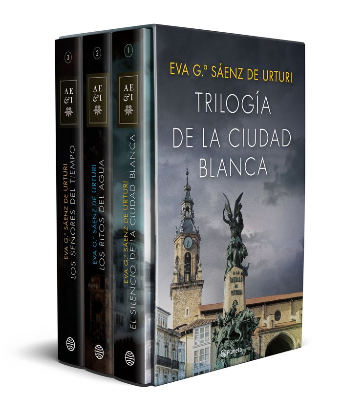 Estuche trilogía La ciudad blanca, de García Sáenz de Urturi | portada del libro