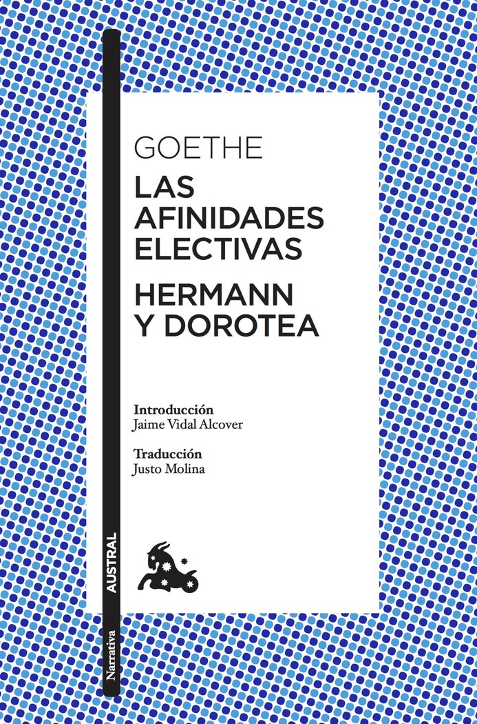 Las afinidades electivas / Hermann y Dorotea, de Goethe | portada del libro