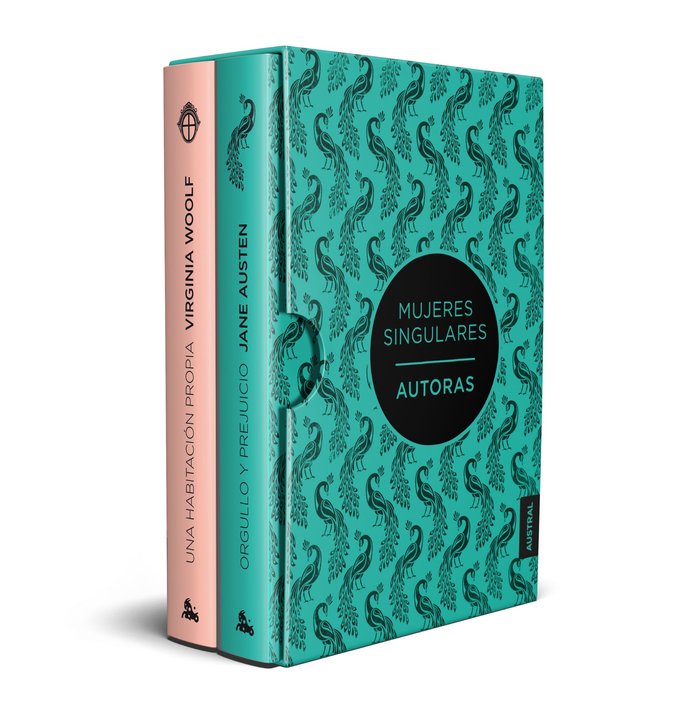 Estuche mujeres singulares. Autoras, de Woolf | portada del libro