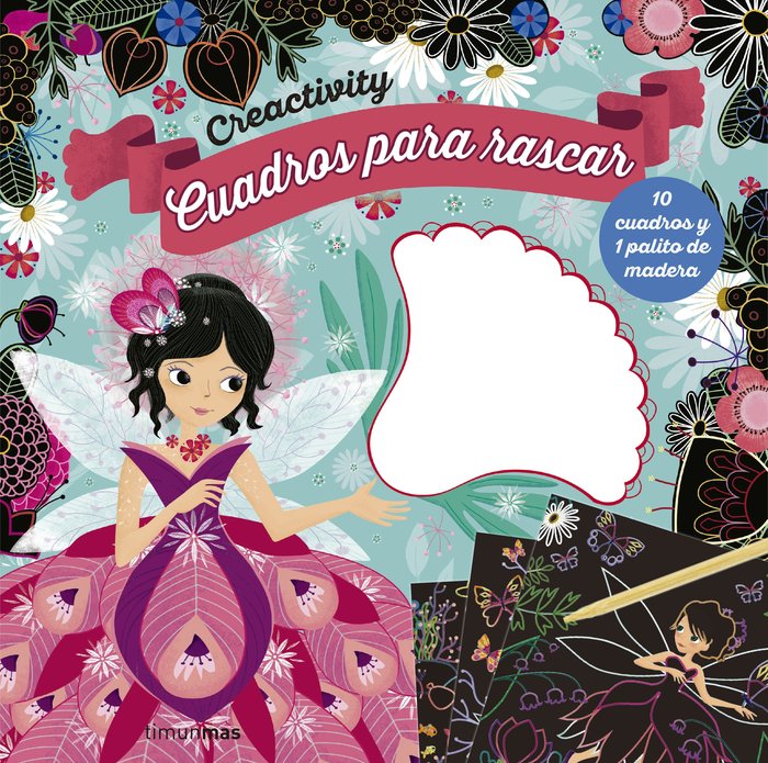 Creactivity. Cuadros para rascar. Hadas, de Varios Autores | portada del libro
