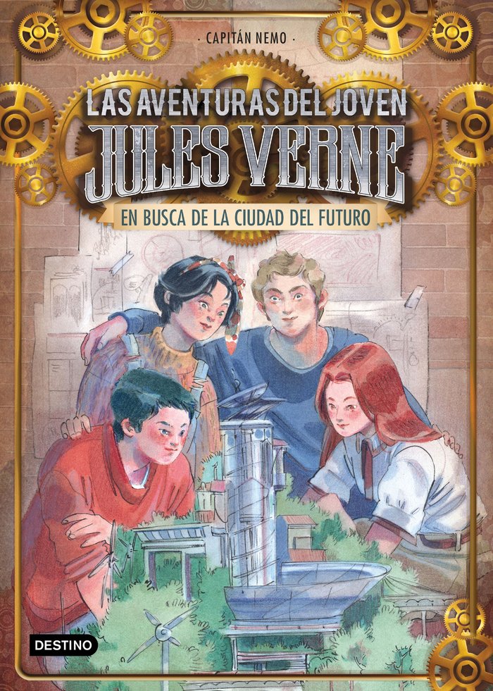 En busca de la ciudad del futuro, de Capitán Nemo | portada del libro