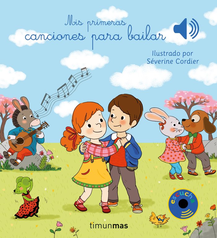 Mis primeras canciones para bailar, de Cordier, Severine | portada del libro