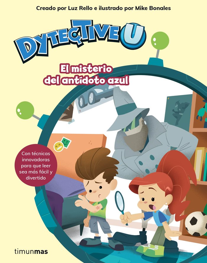 DytectiveU. El misterio del antídoto azul, de Rello | portada del libro