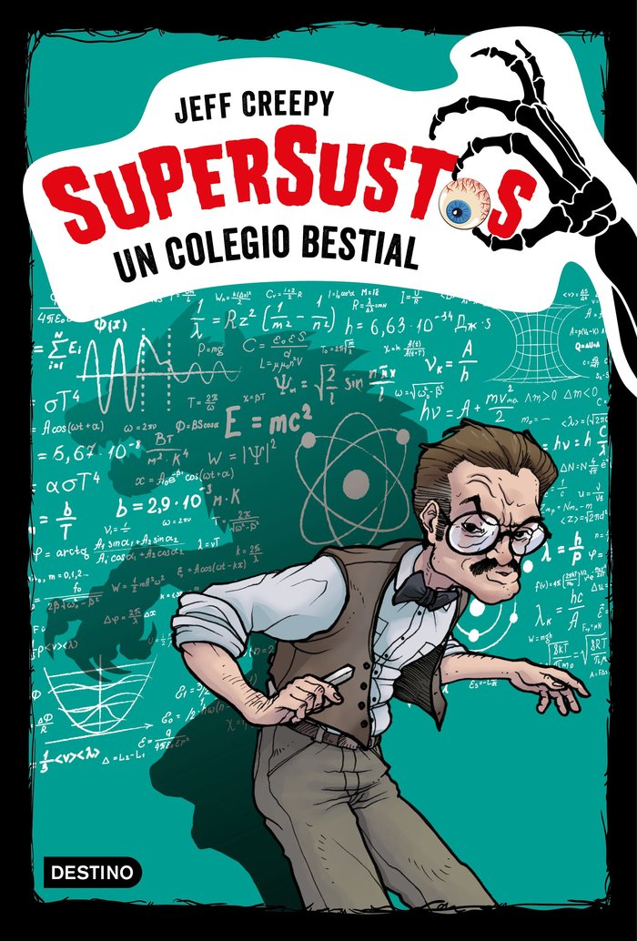 Supersustos. Un colegio bestial, de Creepy | portada del libro