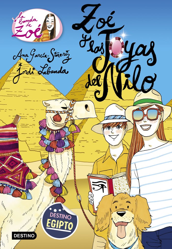 Zoé y las joyas del Nilo, de García-Siñeriz, Ana | portada del libro