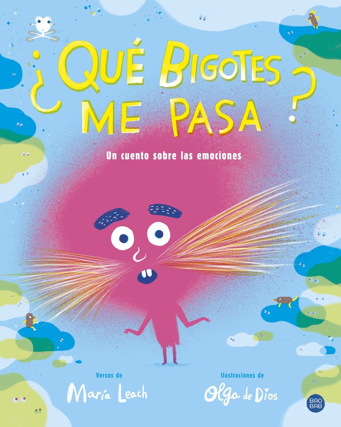 ¿Qué bigotes me pasa?, de Leach, María | portada del libro