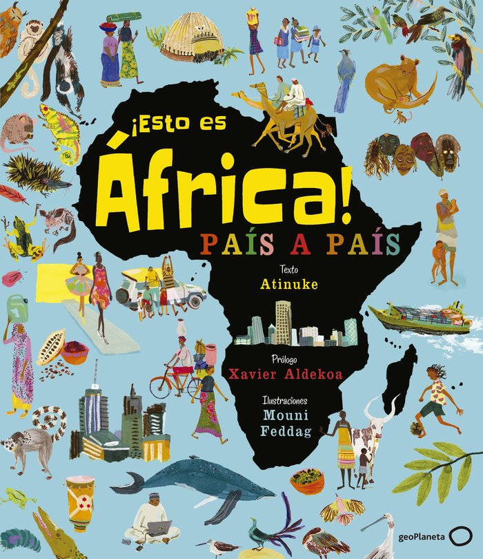¡Esto es África!, de Atinuke#Feddag | portada del libro
