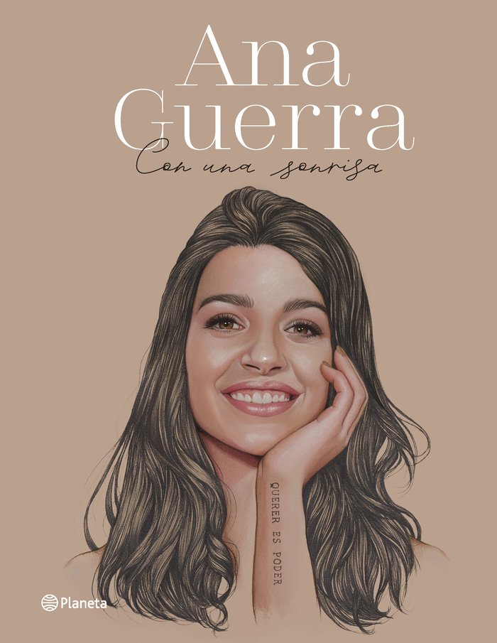 Con una sonrisa, de Guerra, Ana | portada del libro