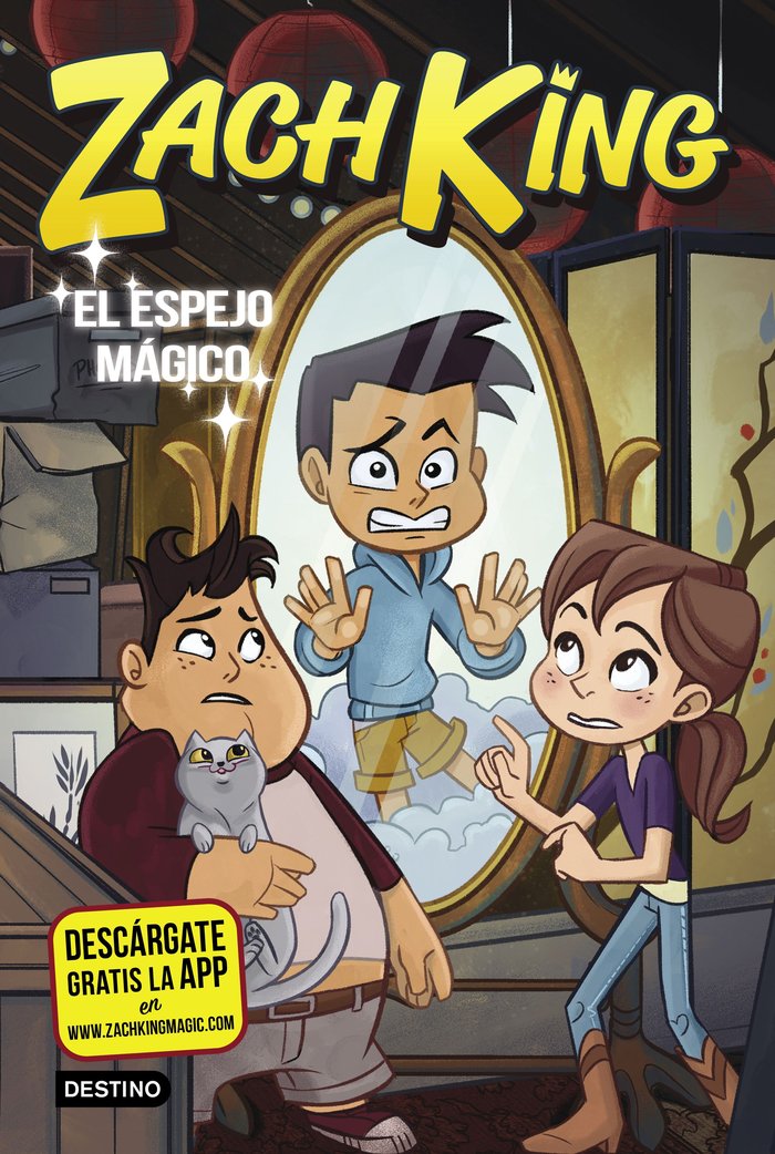 Zach King 3. El espejo mágico, de King, Zach | portada del libro