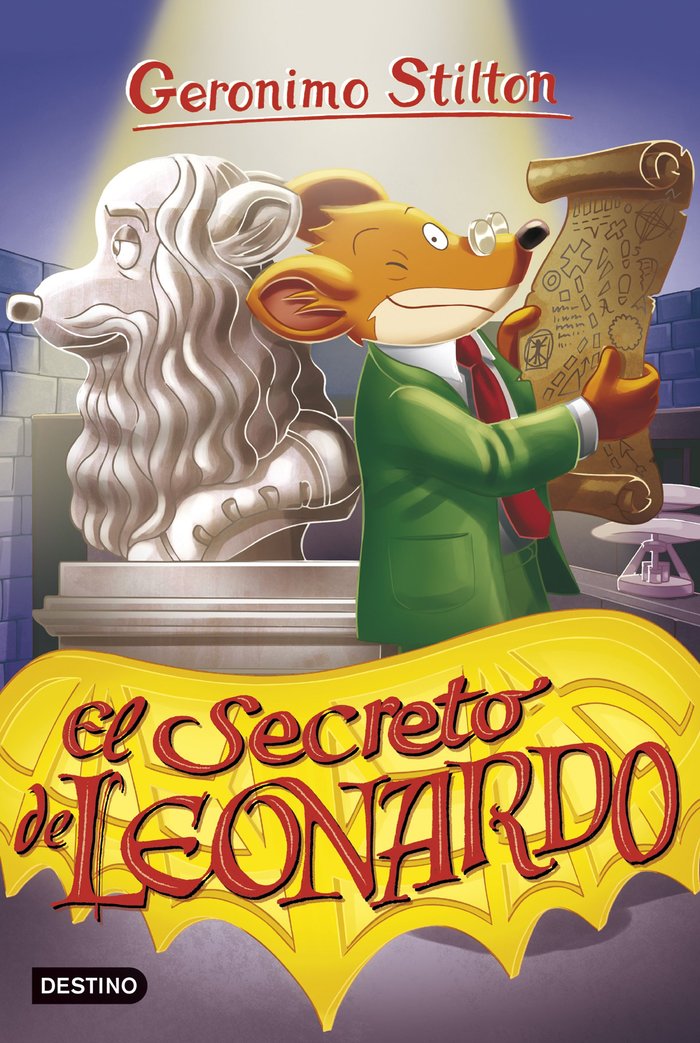 El secreto de Leonardo, de Stilton, Geronimo | portada del libro