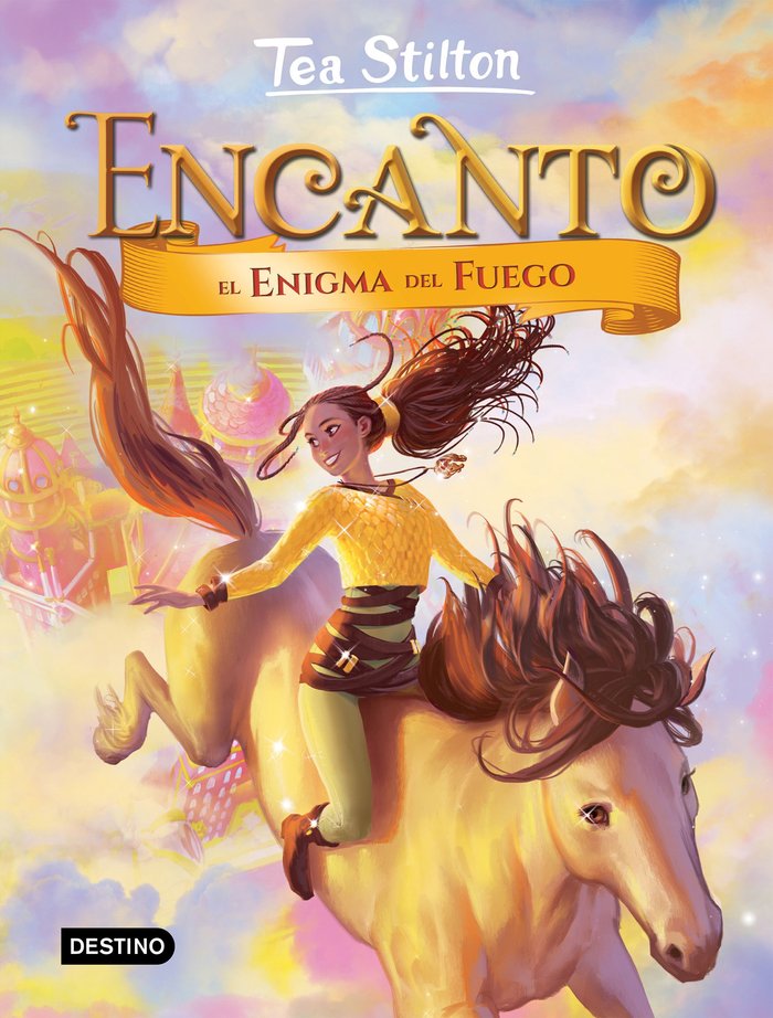 Encanto. El enigma del fuego, de Stilton, Tea | portada del libro