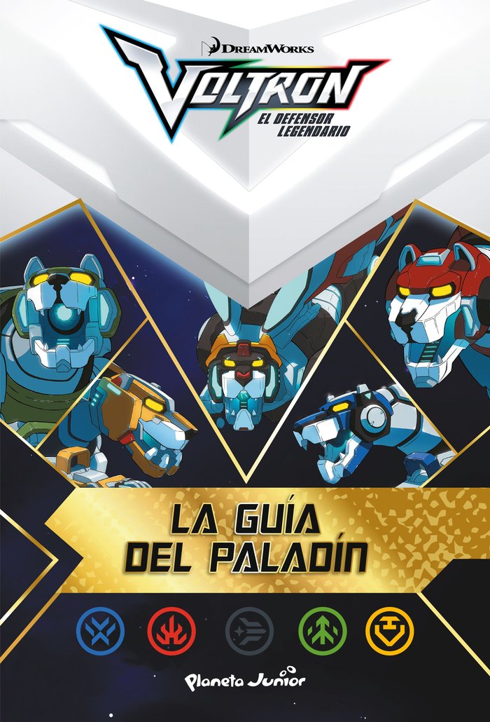 Voltron. La guía del Paladín, de Dreamworks | portada del libro