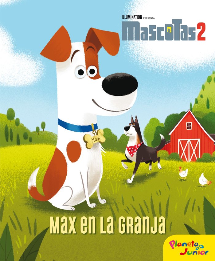 Mascotas 2. Max en la granja, de Universal Studios | portada del libro
