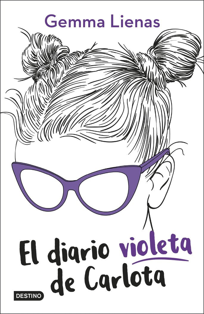 El diario violeta de Carlota, de Lienas, Gemma | portada del libro