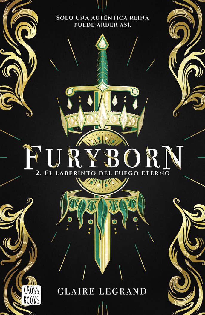 Furyborn 2. El laberinto del fuego eterno, de Legrand | portada del libro
