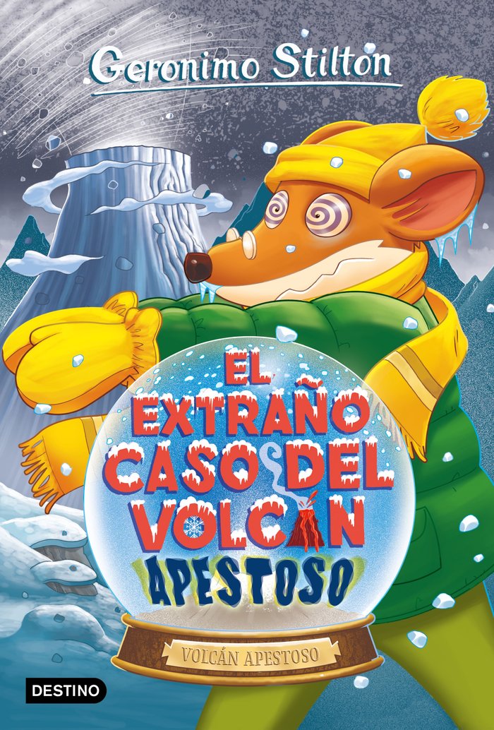 El extraño caso del volcán Apestoso, de Stilton, Geronimo | portada del libro