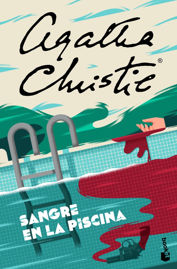 Sangre en la piscina, de Christie, Agatha | portada del libro