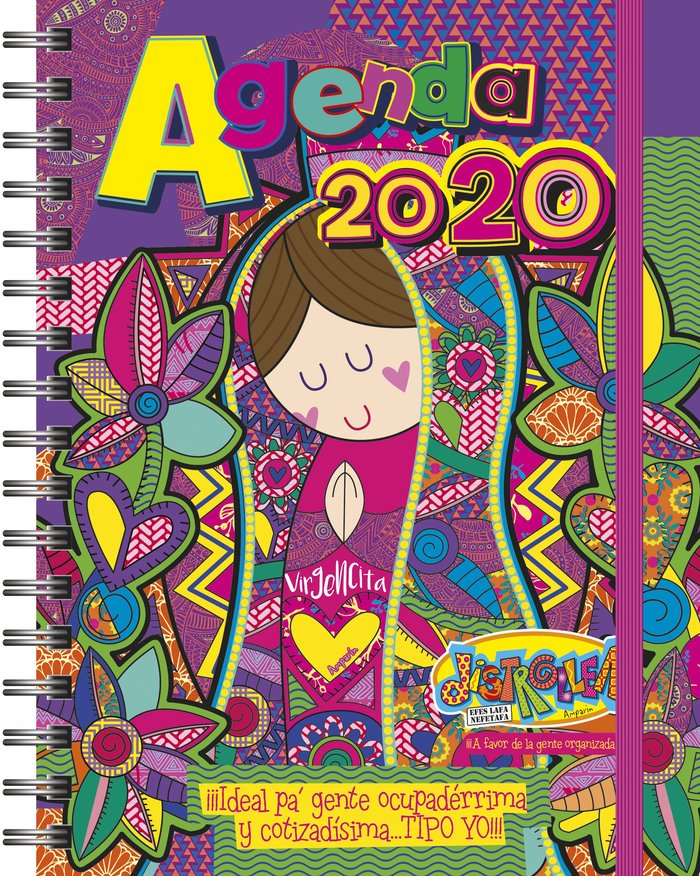 Distroller. Virgencita plis. Agenda 2020, de Distroller | portada del libro