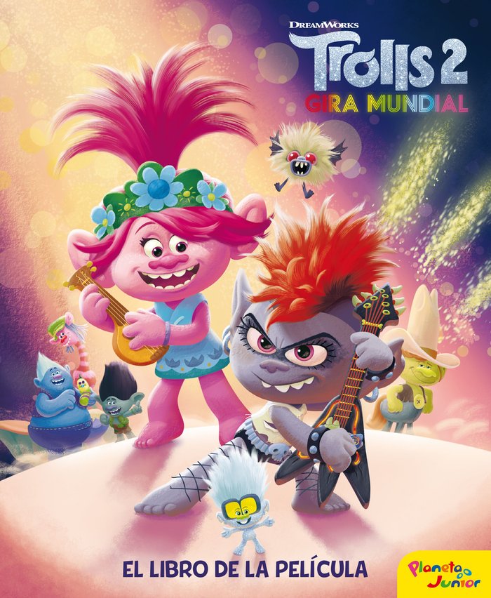 Trolls 2. El libro de la película, de Dreamworks | portada del libro
