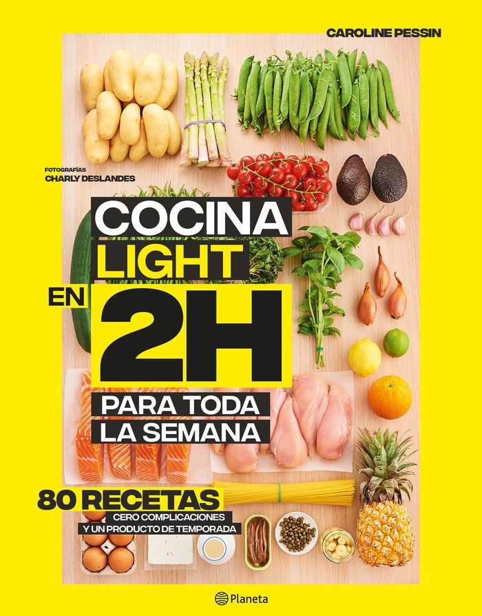 Cocina light en 2 horas para toda la semana, de Pessin | portada del libro