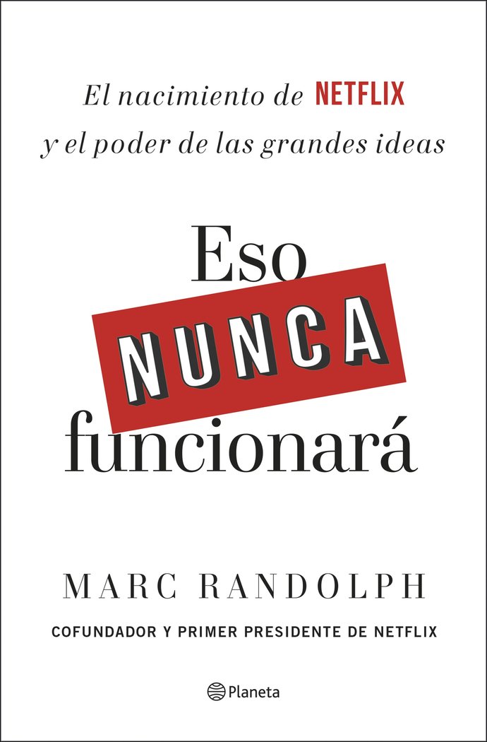 Eso nunca funcionará, de Randolph, Marc | portada del libro