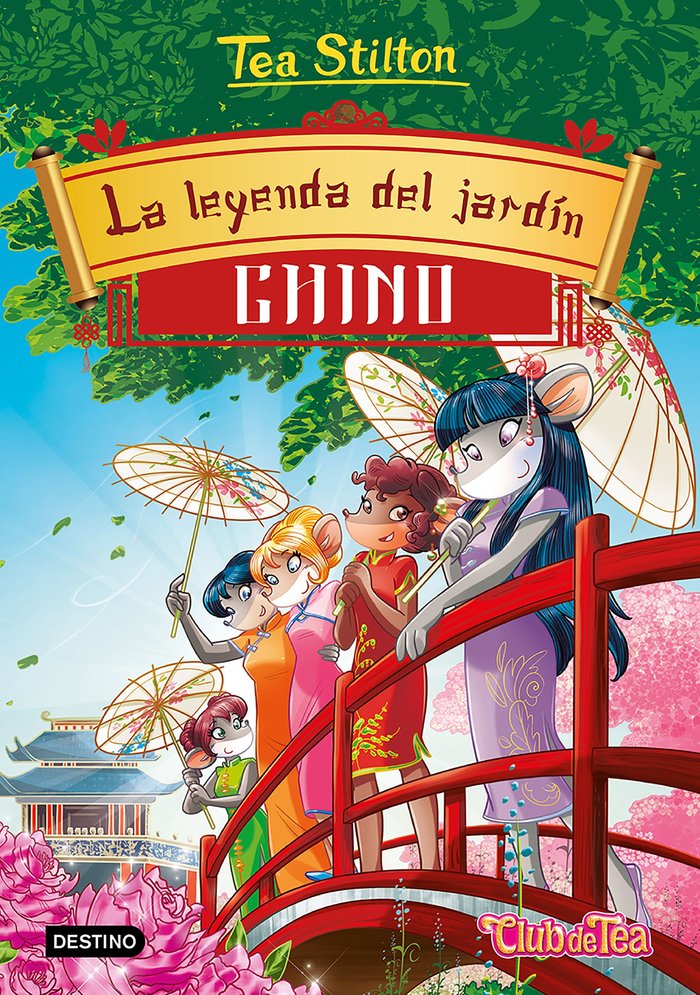 La leyenda del jardín chino, de Stilton, Tea | portada del libro