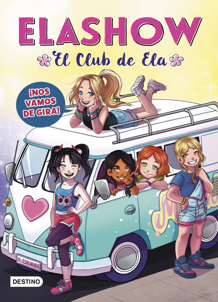 Elashow 4. ¡Nos vamos de gira!, de Martínez, Elaia | portada del libro