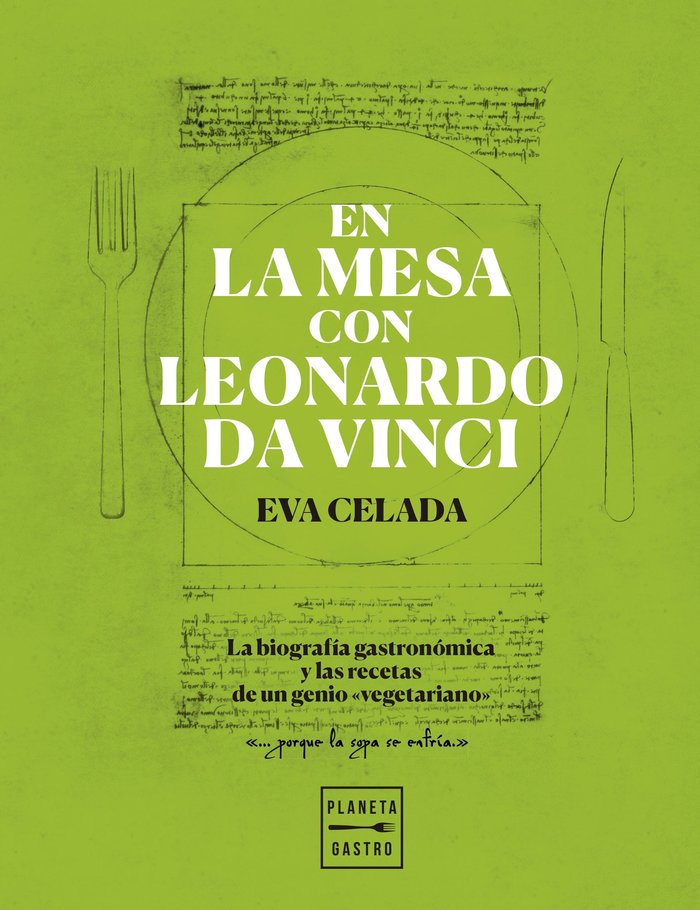 En la mesa con Leonardo da Vinci, de Celada, Eva | portada del libro