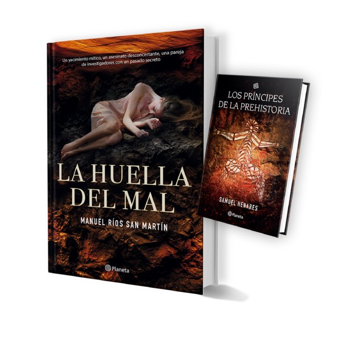 Pack TC La huella del mal + Los príncipes de la prehistoria, de Ríos San Martín, Manuel | portada del libro