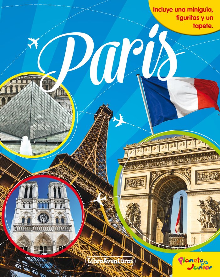 PARIS. LIBROAVENTURAS, de AA. VV. | portada del libro