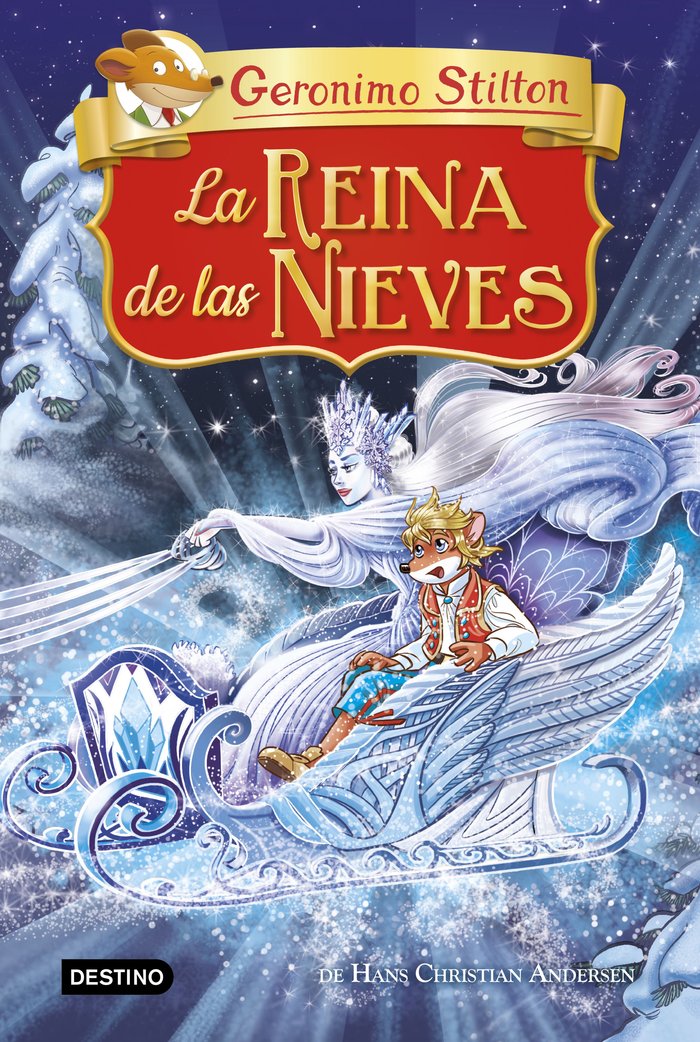 La Reina de las Nieves, de Stilton, Geronimo | portada del libro