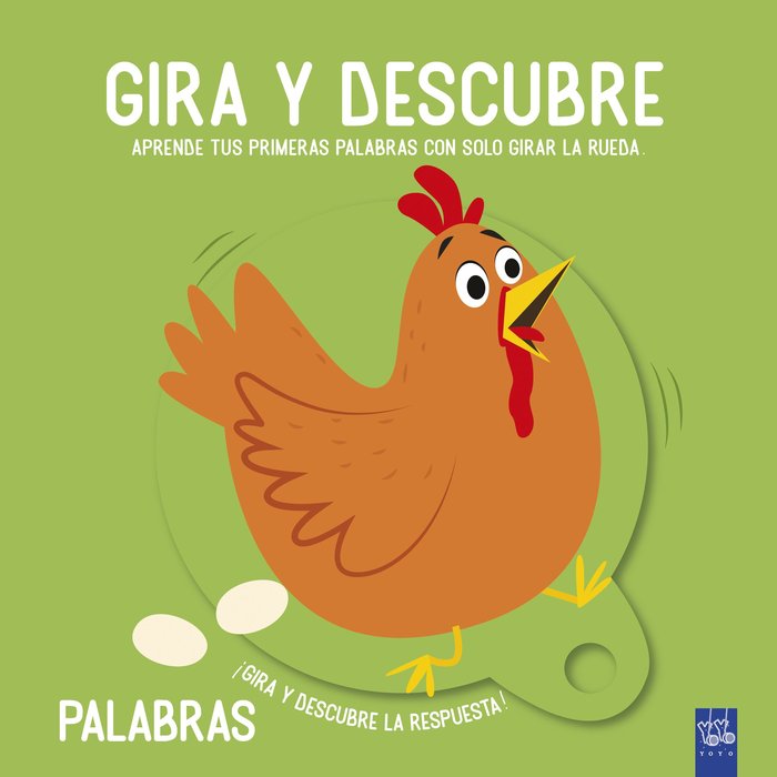 Gira y descubre. Palabras, de YOYO | portada del libro
